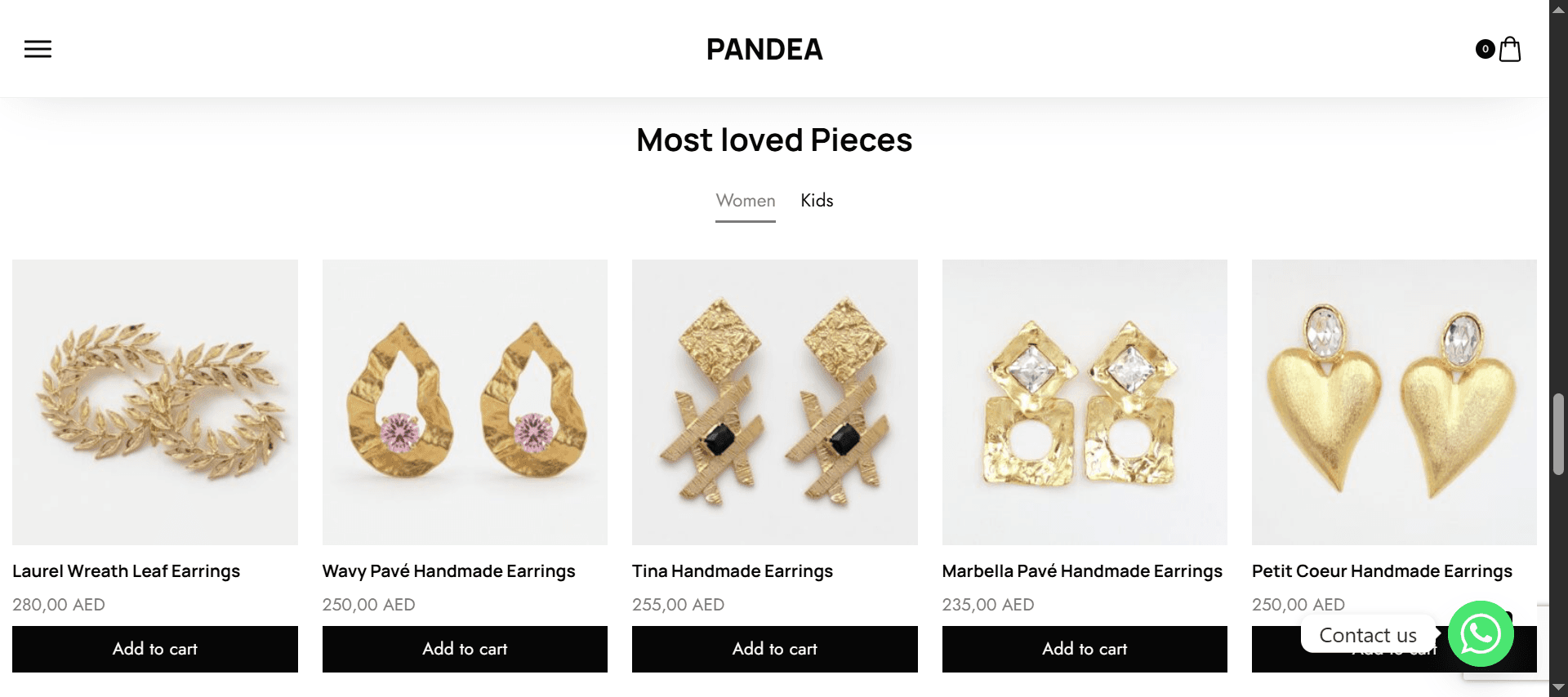 Pandea Atelier E-Commerce thumbnail 3