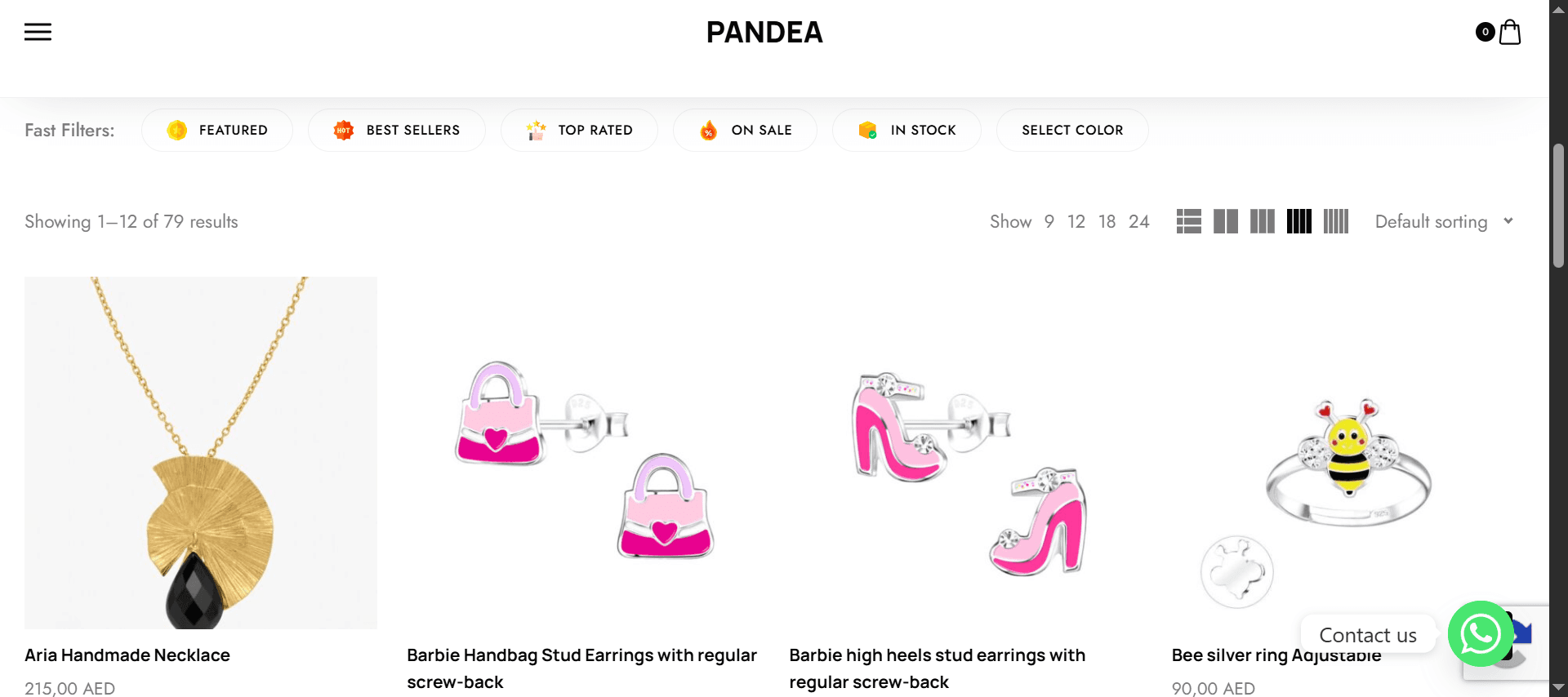 Pandea Atelier E-Commerce thumbnail 7