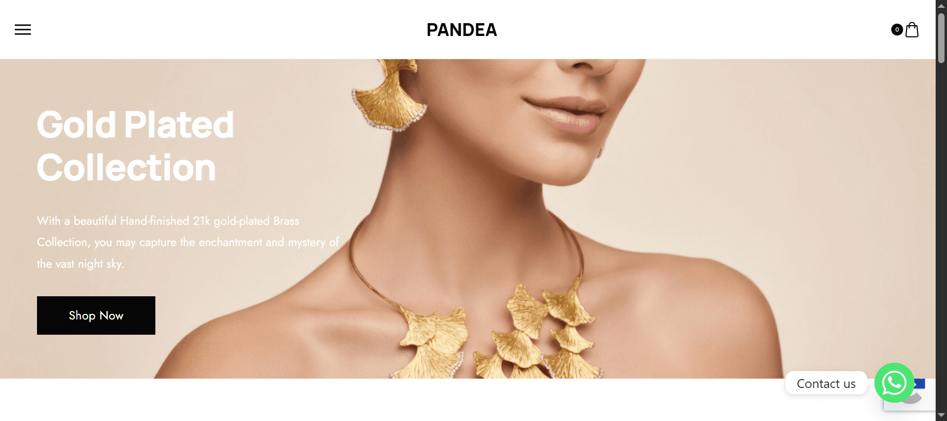 Pandea Atelier E-Commerce — 1