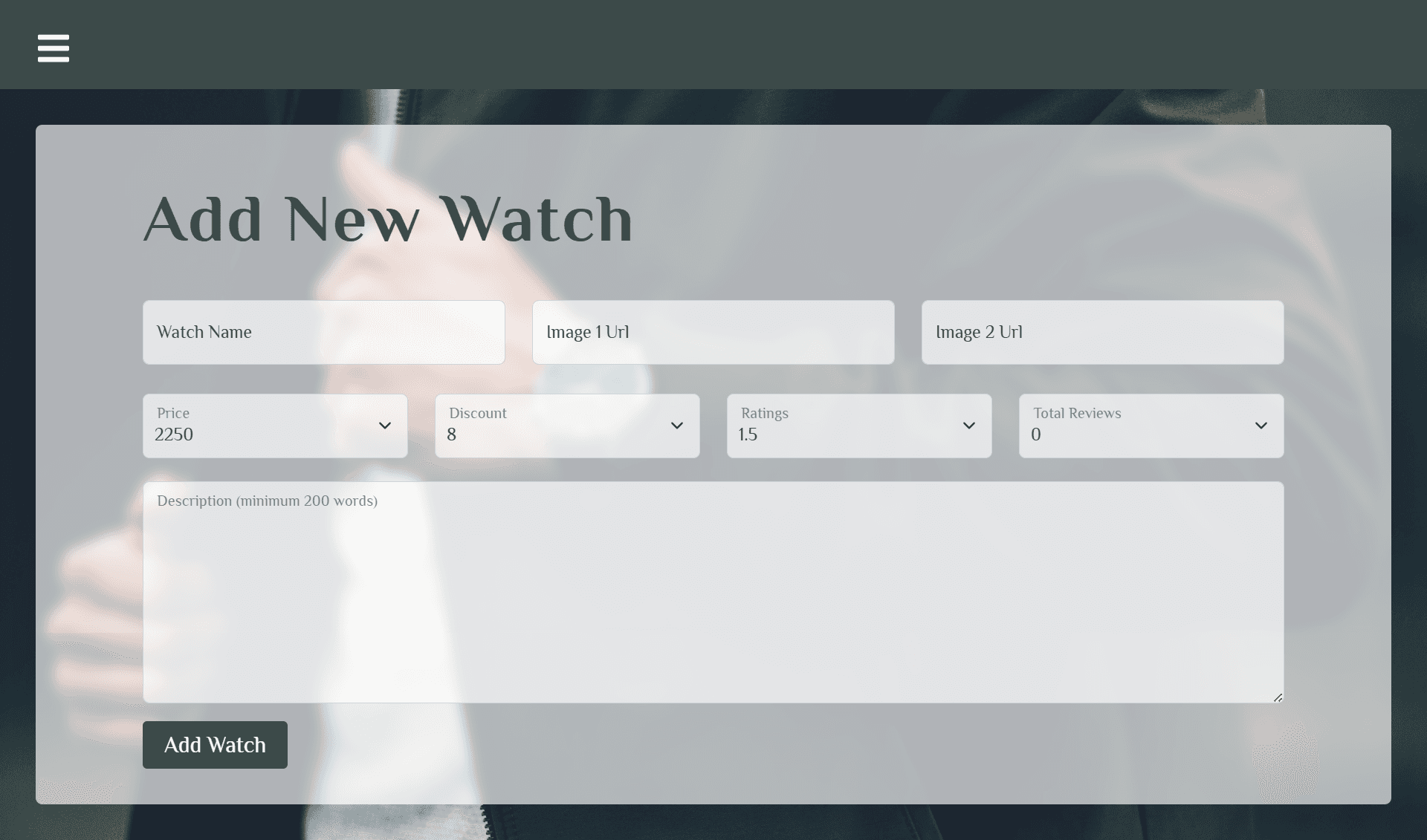 Watch Corner E-Commerce thumbnail 12