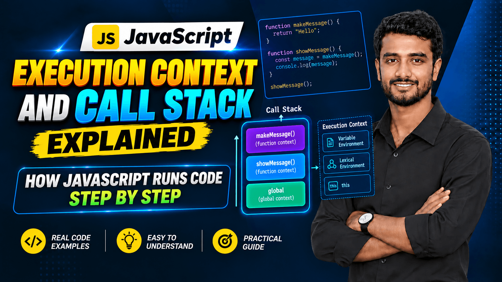 JavaScript Execution Context and Call Stack Explained